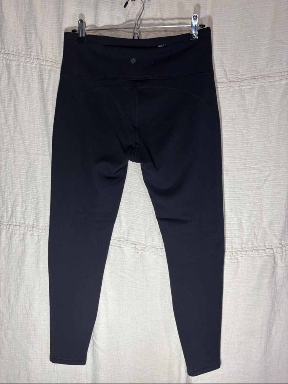 Athleta Black High-Rise Track Joggers Altitude Tight - Picture 5 of 7